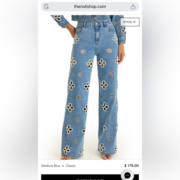Noli Yoga Denim - Noli Shop KAIA PEARL HIGH RISE JEAN